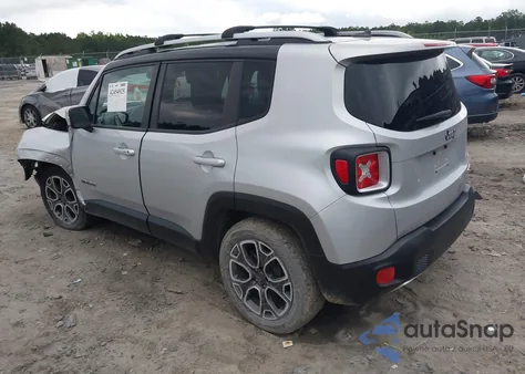 2016 Jeep Renegade Limited from USA, damaged, VIN ZACCJADT9GPC93146